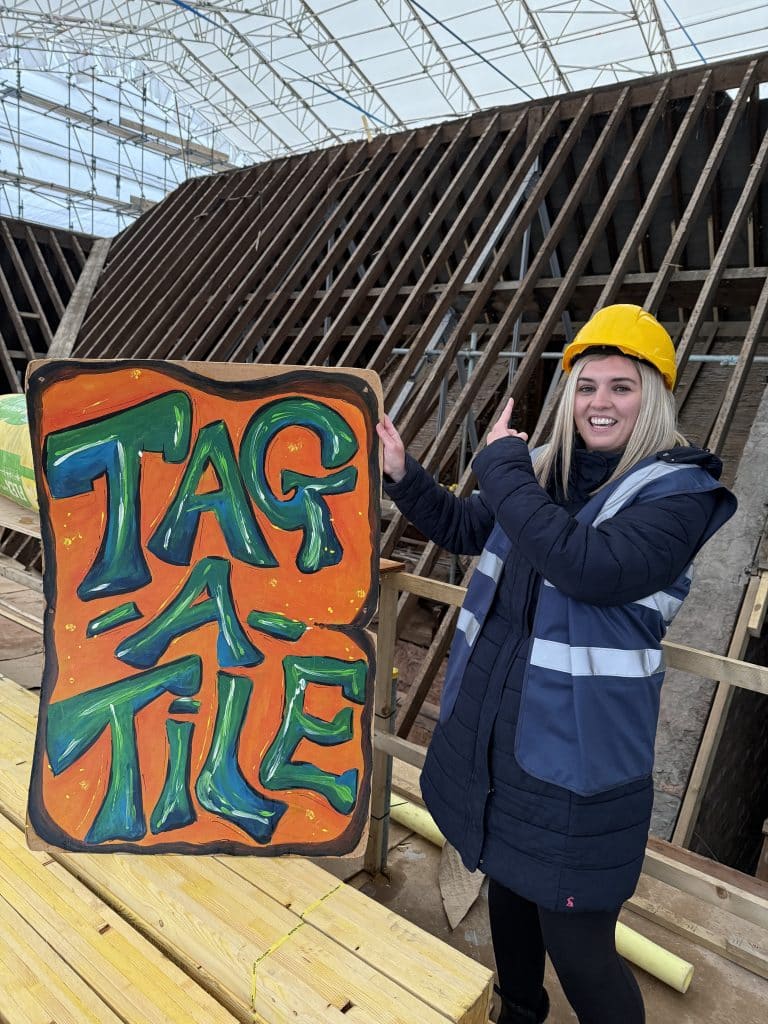 Tag-a-Tile: Kettering People Leave their Mark